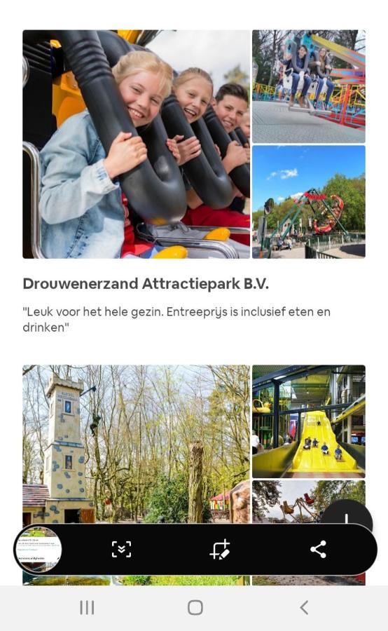 Caravan In Bosrijk Gebied Hotell Zuidlaren Eksteriør bilde